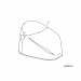 2004-2005 Evinrude 250 hp Direct Injection engine cover 0285613, 0285625, 0285624 diagram 5005312