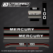 1988 MERCURY 100 hp decal set 13146A89