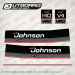 1986 Johnson 140 hp VRO V4 decal set 0396323, 0331006, 0331141