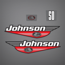 1999 Johnson 50 hp decal set 0346684, 0346681, 0346685, 0346682, 0346683, 5001186