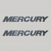 2013-2018 Mercury letters Domed Decal set 8M0024862 display
