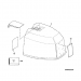 0397779 1987-1988 Johnson 150 hp VRO v6 engine cover diagram 398632\05 