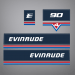1983 Evinrude 90 hp decal set 0282044