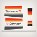 N - 1978 Johnson 70 hp decal set 0388784 0388785 0388773 0388774