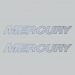 2013-2018 Mercury letters Domed decal set 8M0024862 preview