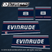 0284519, 0435610,1992 1993 1994 1995 1996 Evinrude 8 hp decal set