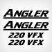 Angler Boat 220 VFX Decals Set (Boats)