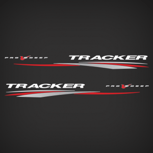 2002-2016 Tracker Pro Deep V16 decal set