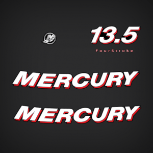 2006 Mercury 13.5 Hp FourStroke Decal Set 881842A06