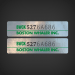 Boston Whaler Bwck 5276A686 Serial tag Decal Set