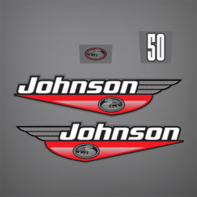 1999 Johnson 50 hp decal set