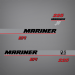 2001 2002 Mariner 225 Hp EFI Decal Set