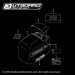 1998 Evinrude 70 hp four stroke EFI decal set 5030932