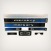1978-1979 Mercury 80 hp decal set 86429A79 printed