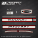 1967 Mercury 200 - 20 hp decal set