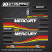 1994 1995 1996 1997 Mercury Racing 150 hp ProMax EFI decal set 847984A94, 817704A22, 817704A23, 817706A3, 817706A4
