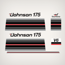 1982 Johnson 175 hp decal se 0392391, 0393078