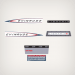 1964 Evinrude 3 hp Lightwin decal set 3402-03-12 2 