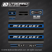 1974 Mercury 75 - 7.5 hp decal set