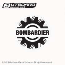 Johnson/Evinrude Bombardier decal 0350165