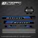 1976 Mercury 50 hp decal set