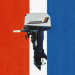 1972 Evinrude 25 hp Sportster outboard brochure boat vintage picture