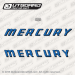 1959 MERCURY Outboards 35A - 78A decal set (Black-Blue)