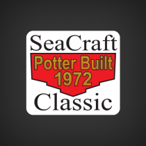 1972 SeaCraft Potter Built Classic decal 