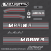 1990-1993 Mariner 100 hp 2 stroke decal set 810469A92