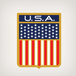 Correct Craft U.S.A Flag Stars and Stripes Decal