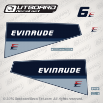 1984 Evinrude 6 HP decal set (Outboards)