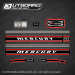 1970 Mercury 200 - 20 hp decal set