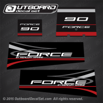 1995 1996 1997 Force 90 hp decal set 820737A95
