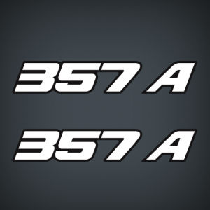 Javelin 357 A decal set