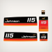 1974 Johnson 115 hp outboard decal set 0386582, 0386583 