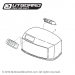 1999-2000 Johnson 90 hp OceanPro decal set 0346477, 0346707, 0346690, 0346475, 0346476, 0346706, 5001091, 5001380, 5001188