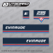 1983 Evinrude 235 hp decal set 0282047