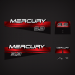 1996 1997 1998 Mercury 9.9 hp outboard decal set 12836A96