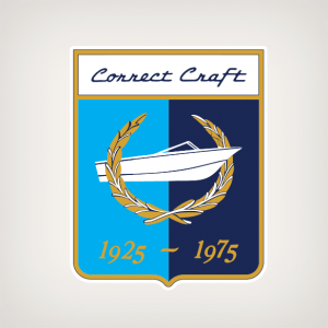NEW* Correct Craft 1925-1975 Decal Old Boats