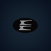 1995-1997 Evinrude E-logo Raised Gel Emblem 0212477