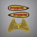 1937 Evinrude .9 hp Scout decal set 4201, 4203