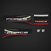 1993 Force 9.9/15 Hp Decal Set 820482A93