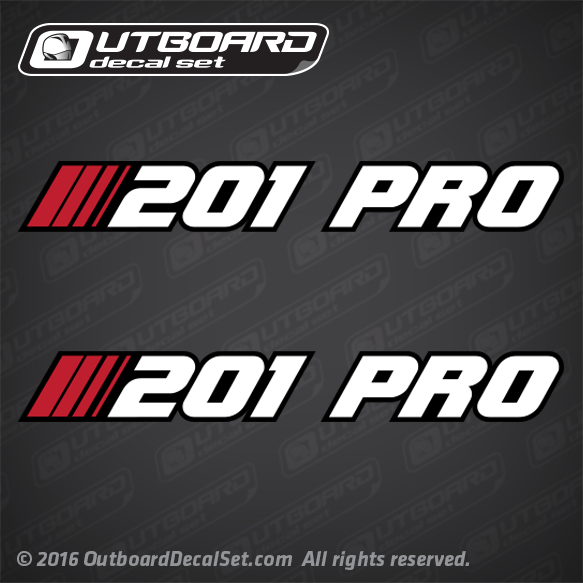 1989-1991 Stratos 201 PRO decals