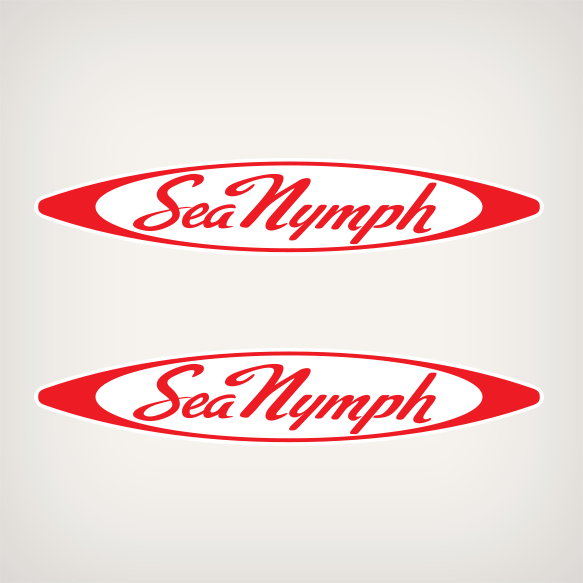 Sea Nymph red decal set