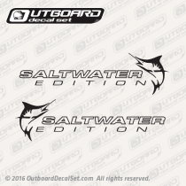  2004 2005 2006 2007 2008 Johnson/Evinrude Saltwater edition decal set 0351222, 0351237