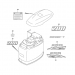 2010-2014 Suzuki 200 Hp Fourstroke EFI engine cover 61420-93835-0EP diagram 