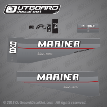 1990 1991 1992 1993 Mariner 9.9 hp outboard decal set (Outboards)