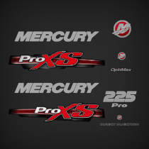 2012-2017 Mercury 225 hp Optimax Pro XS set