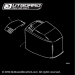 1996-1998 Mercury 175 hp NitroSeries QuickSilver decal set 808680A96 827328A7, 827328A8