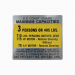 2011 Alweld Commercial Boats 3P Boat Capacity Decal